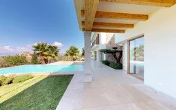 Finca in Son Gual - Front terrace with open views