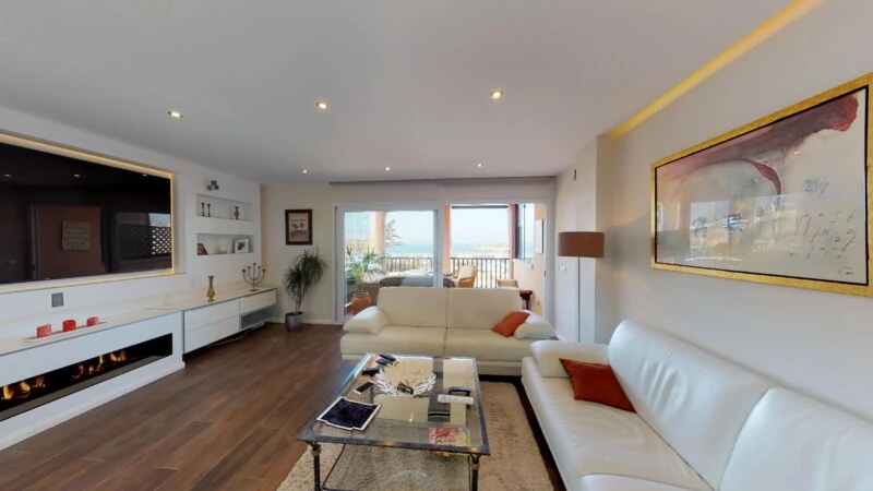 Apartment in El Toro - Port Adriano - Sea View living room