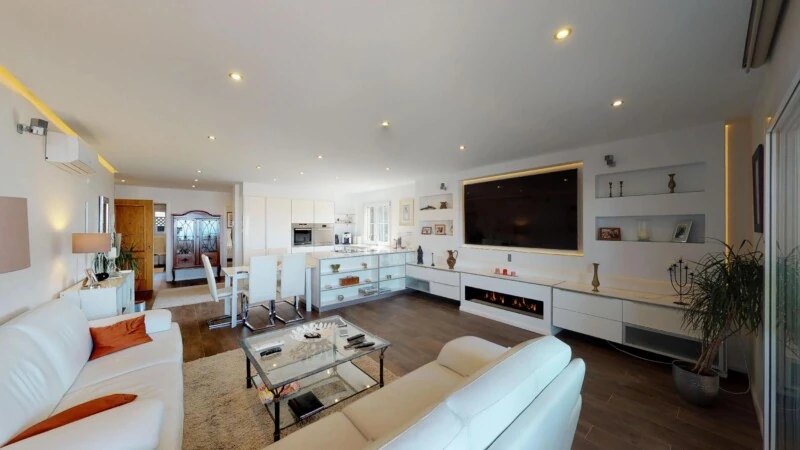 Apartment in El Toro - Port Adriano - Open plan kitchen and dining