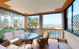 Apartment in El Toro - Port Adriano - Covered balcony with sea views