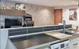 Apartment in Santa Ponsa - Living Room+Kitchen
