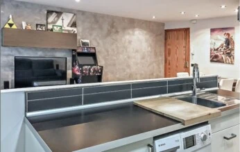 Apartment in Santa Ponsa - Living Room+Kitchen