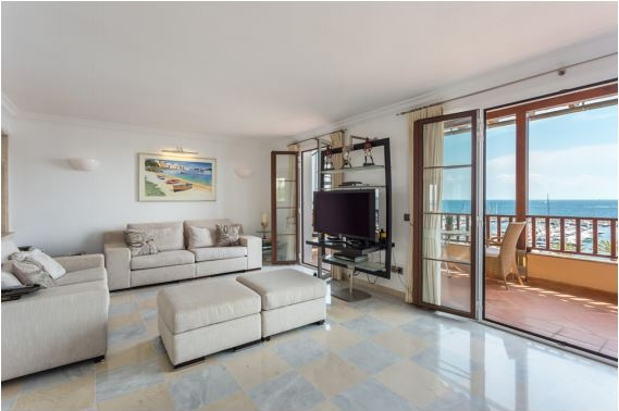 Penthouse in Puerto Portals - Living Room