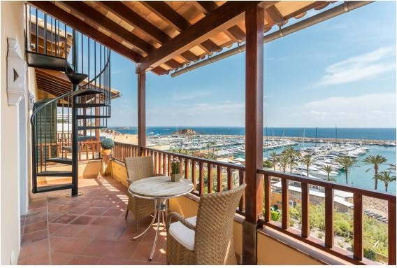 Penthouse in Puerto Portals - views