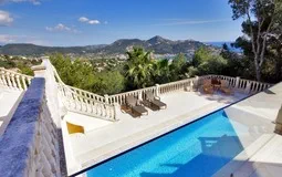 Detached Villa in Puerto Andratx - Rv-Andratx-141_1_View of pool and port andratx