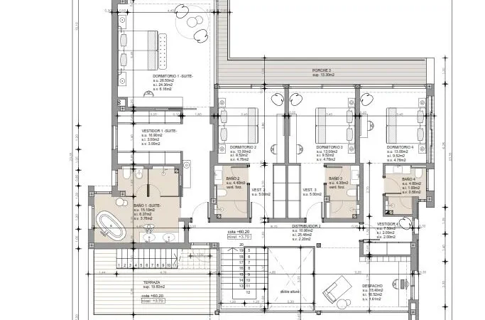 Villa in Sol de Mallorca - Floor Plans