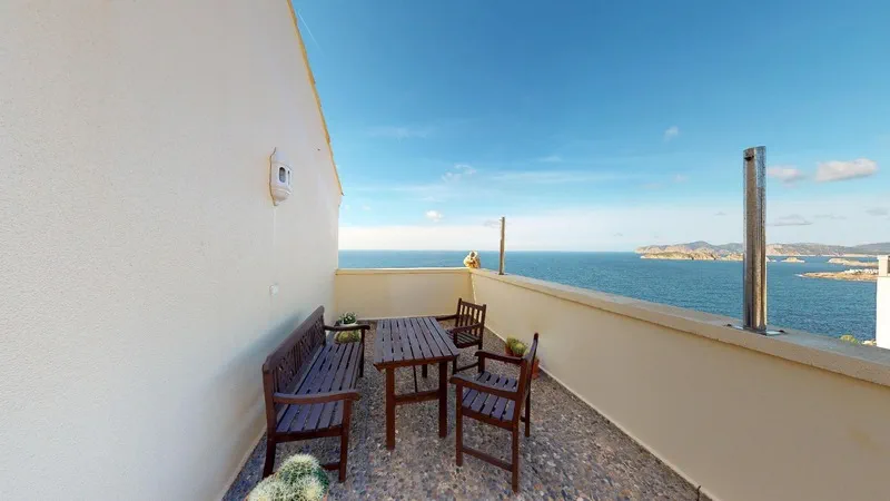 Villa in El Toro - Port Adriano - Upper balcony