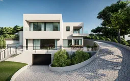 Villa in Cala Vinyes - I01_20_Render_Frontal