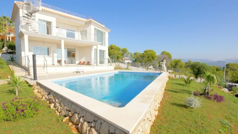 Villa in Nova Santa Ponsa - RV-Adriano-102_6_Sea View Villa with pool and garden