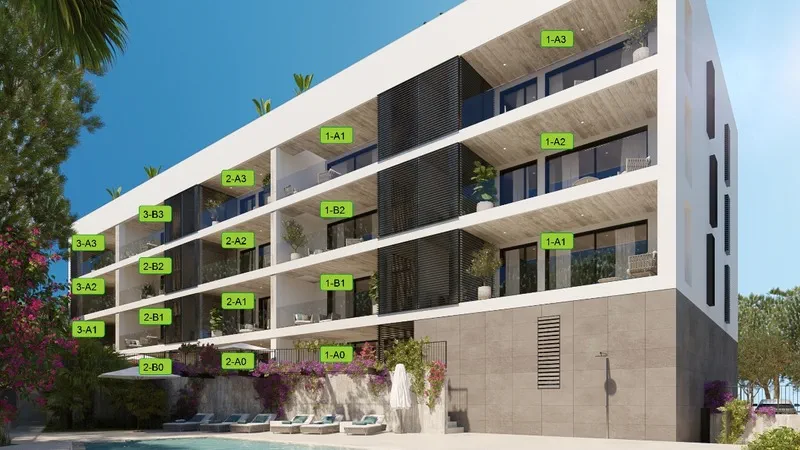 Apartment in Cala Ratjada - NUM VIVENDES negro