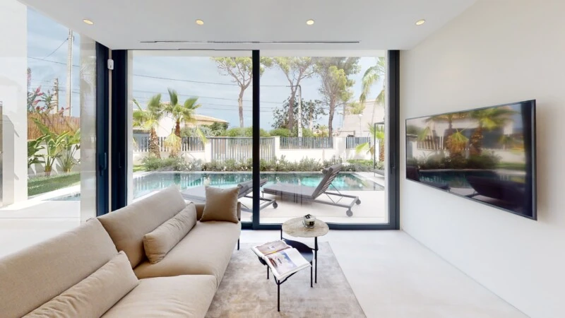 Villa in El Toro - Port Adriano - V-Toro-479-Living-Room(1)