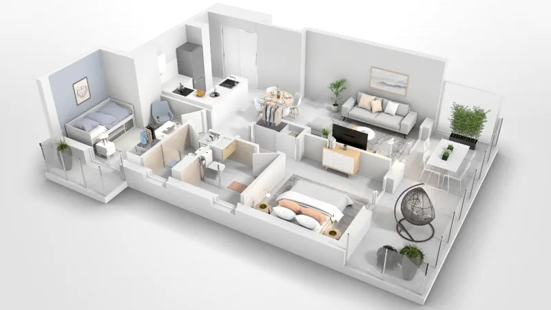 Apartment in Cala d´Or - P1-Compass-2-bed-apartment