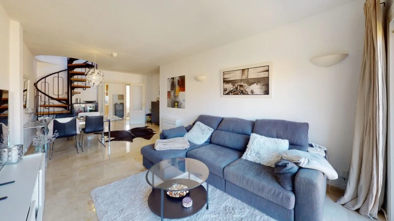 Penthouse in El Toro - Port Adriano - A-Adriano-347-Living-Room