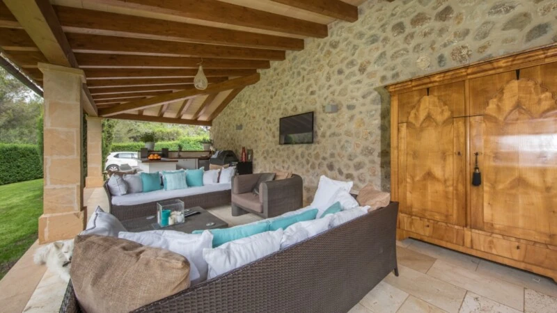 Detached Villa in Nova Santa Ponsa - Covered terrace (2)
