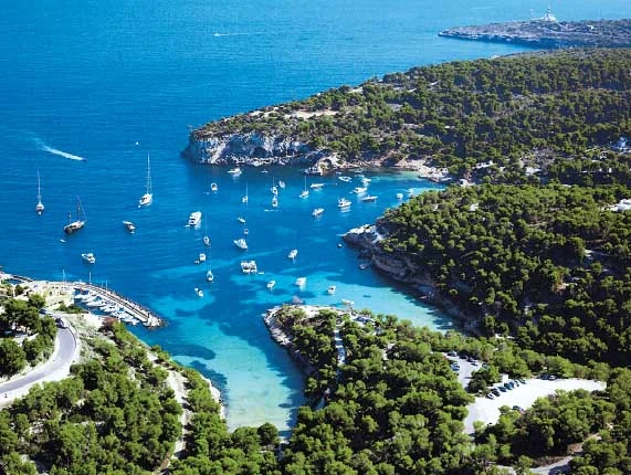 Building Plot in Portals Vells - The bay ariel view