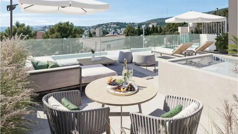 Penthouse in Cala Major - Captura