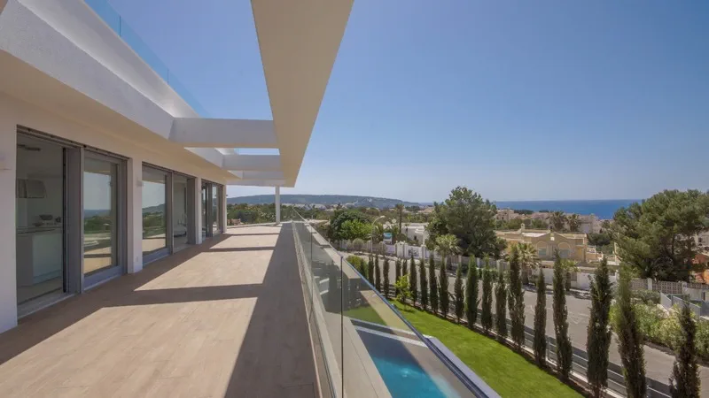 Villa in Nova Santa Ponsa - 2nd floor terrace and view