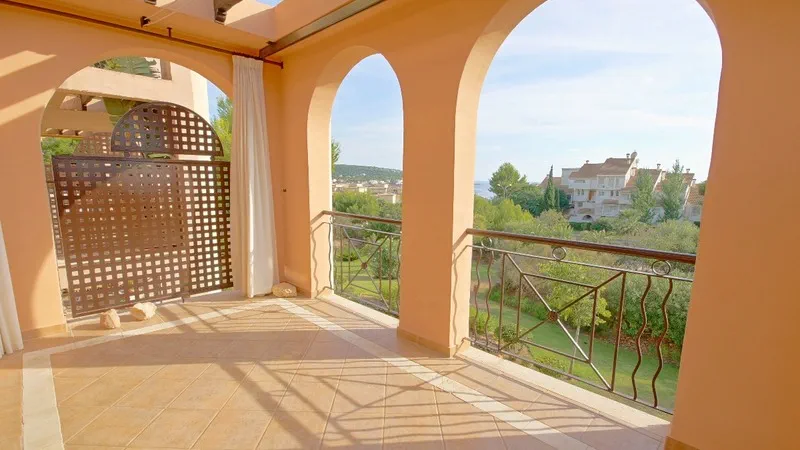 Apartment in Nova Santa Ponsa - Balcony with sea views