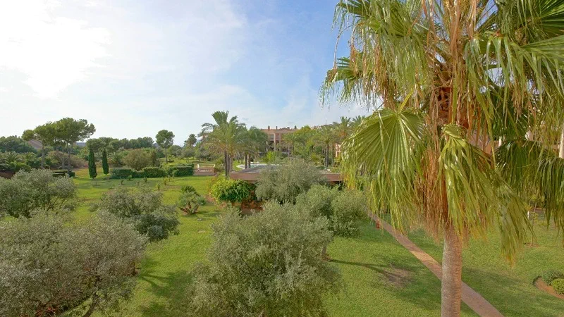 Apartment in Nova Santa Ponsa - View from Master Bedroom Balcony