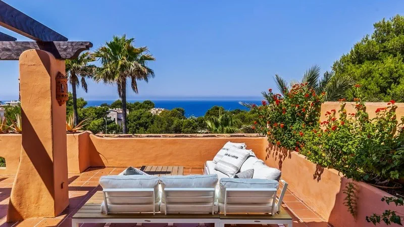 Duplex Penthouse in Nova Santa Ponsa - Terrace 2_Pampanos