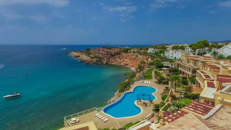 Penthouse in Nova Santa Ponsa - Complex from above1