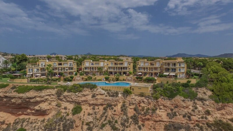Penthouse in Nova Santa Ponsa - Complex view from sea