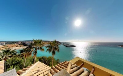 Penthouse in Nova Santa Ponsa - Roof terrace panoramic views