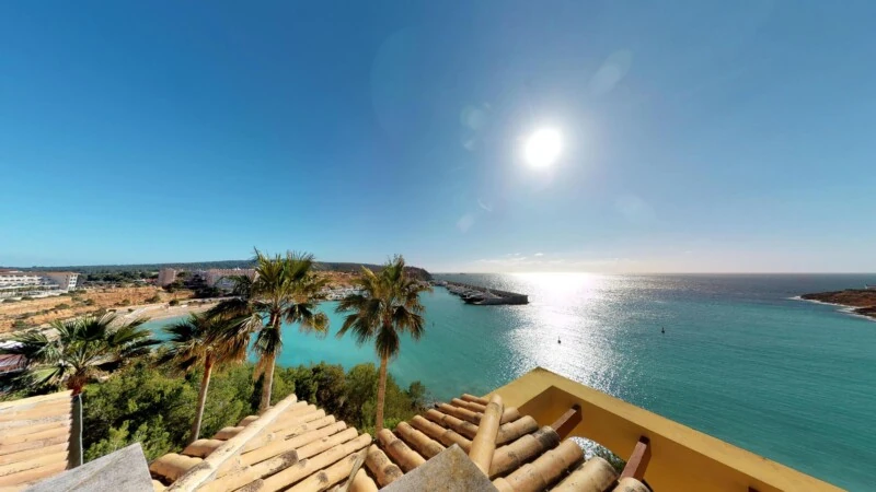 Penthouse in Nova Santa Ponsa - Roof terrace panoramic views
