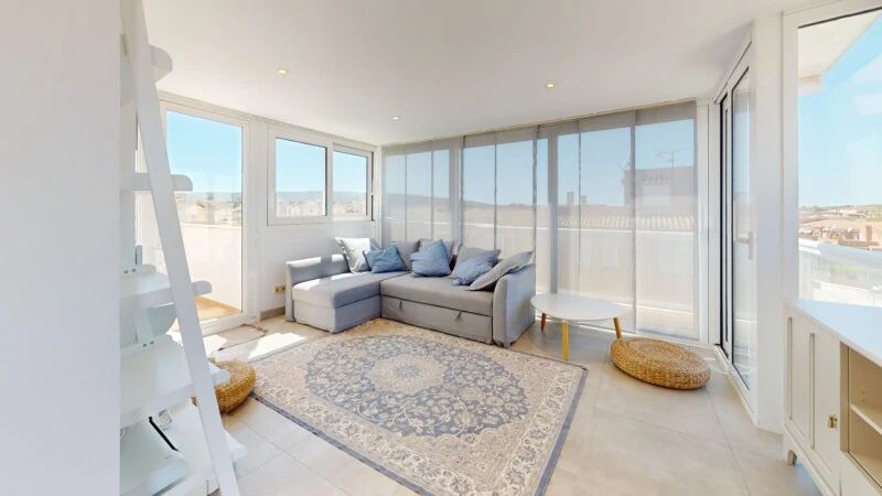 Penthouse in Son Ferrer - A-Ferrer-119-Living-Room
