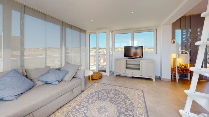 Penthouse in Son Ferrer - A-Ferrer-119-Living-Room