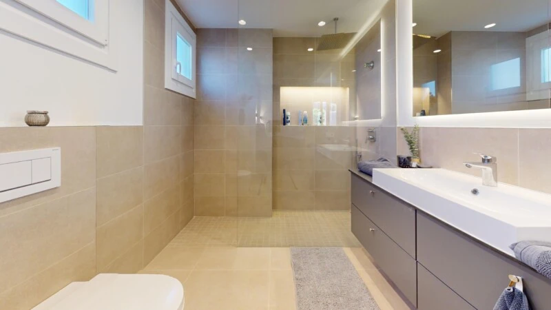 Apartment Duplex in El Toro - Port Adriano - PAV-Bathroom