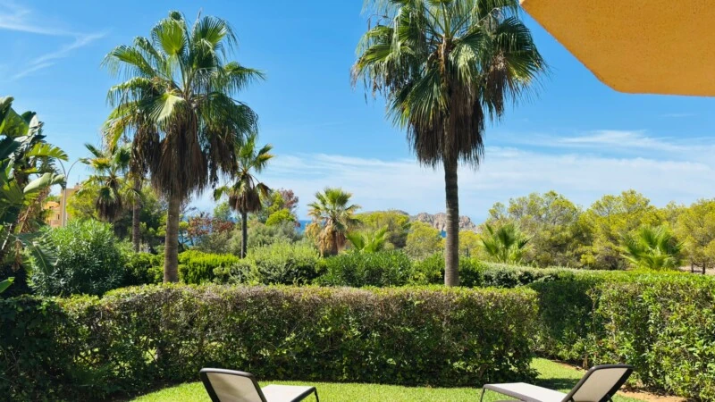 Apartment Duplex in Nova Santa Ponsa - La Res - Garden with sea view