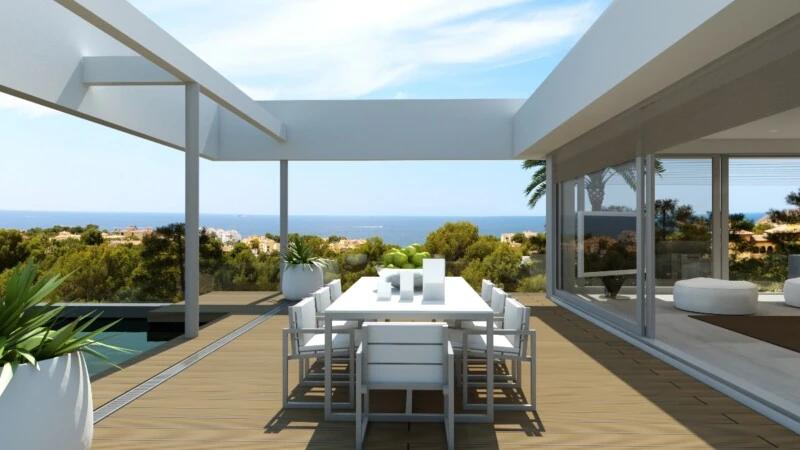 Villa in Nova Santa Ponsa - Terrace