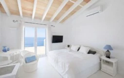 Villa in Puerto Andratx - Mediterranean bedroom with sea view