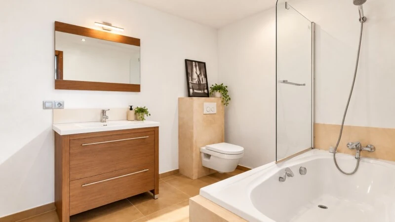 Villa in El Toro - Port Adriano - Warm Modern Minimalist Bathroom.jpg